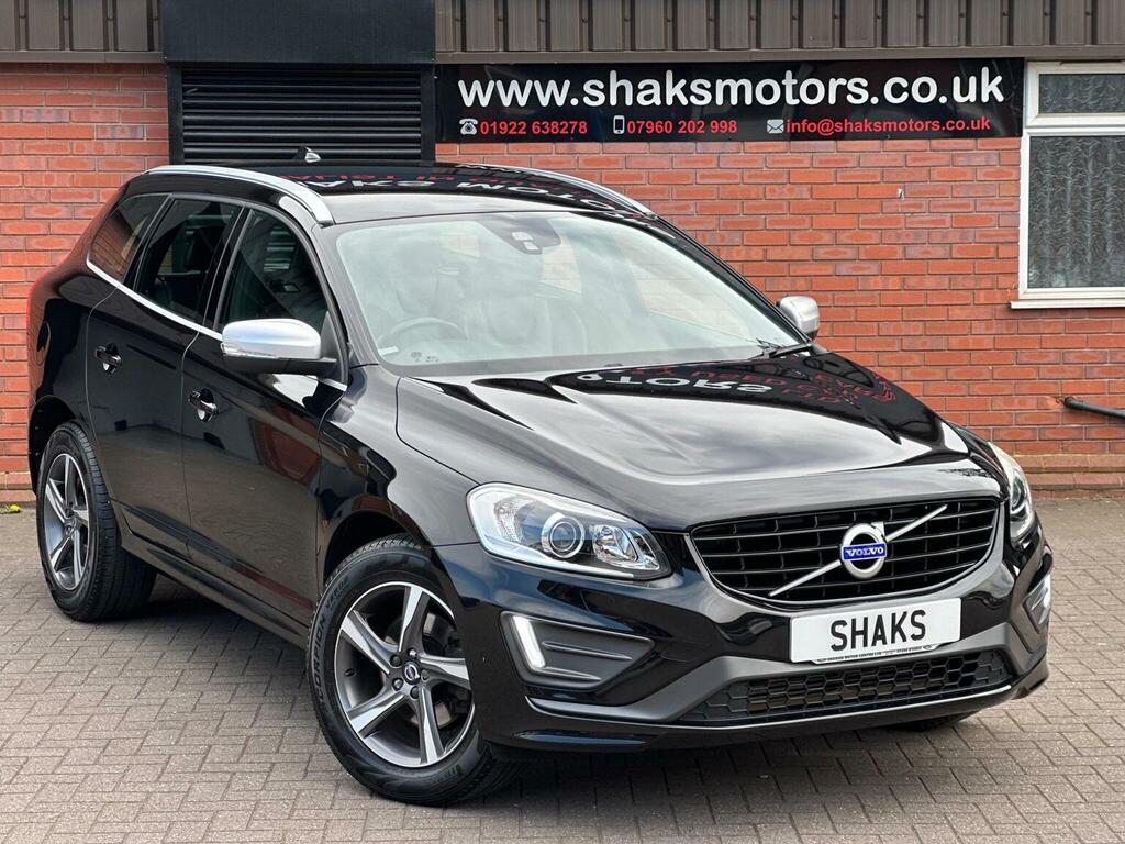 Volvo XC60 2.0 D4 R-design Lux Nav Euro 6 Ss 201 Black