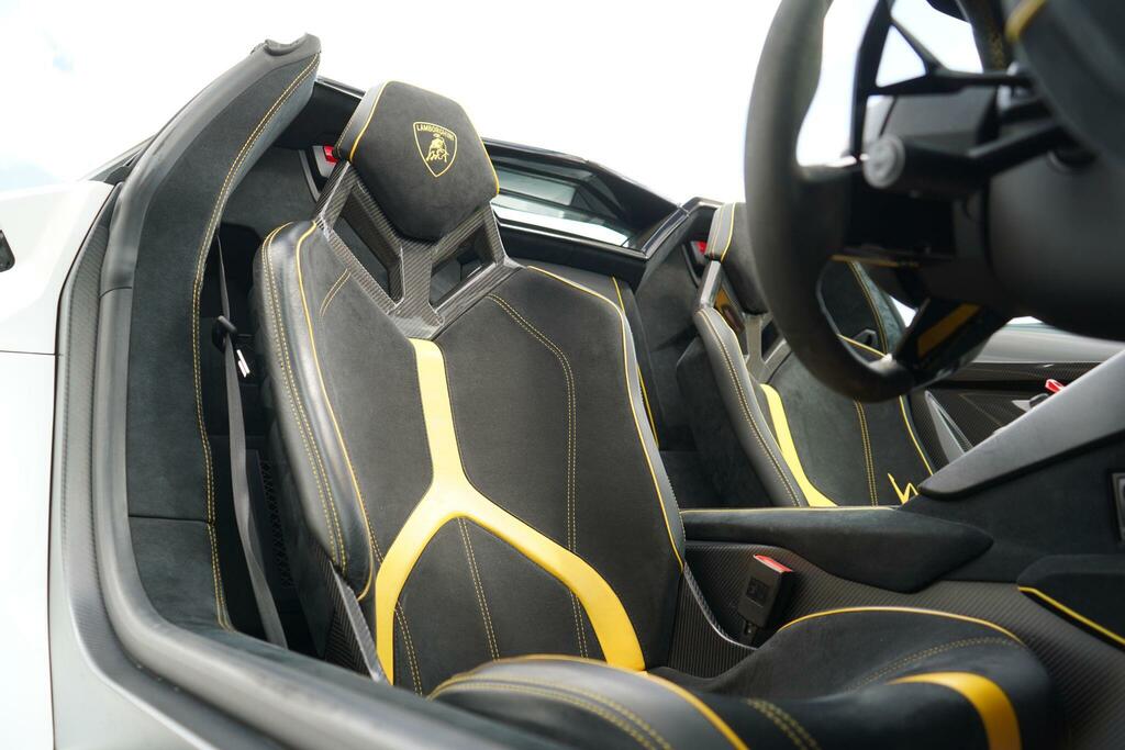 Lamborghini Aventador 6.5 V12 Lp 750-4 Superveloce Roadster Isr 4Wd Euro  White #3