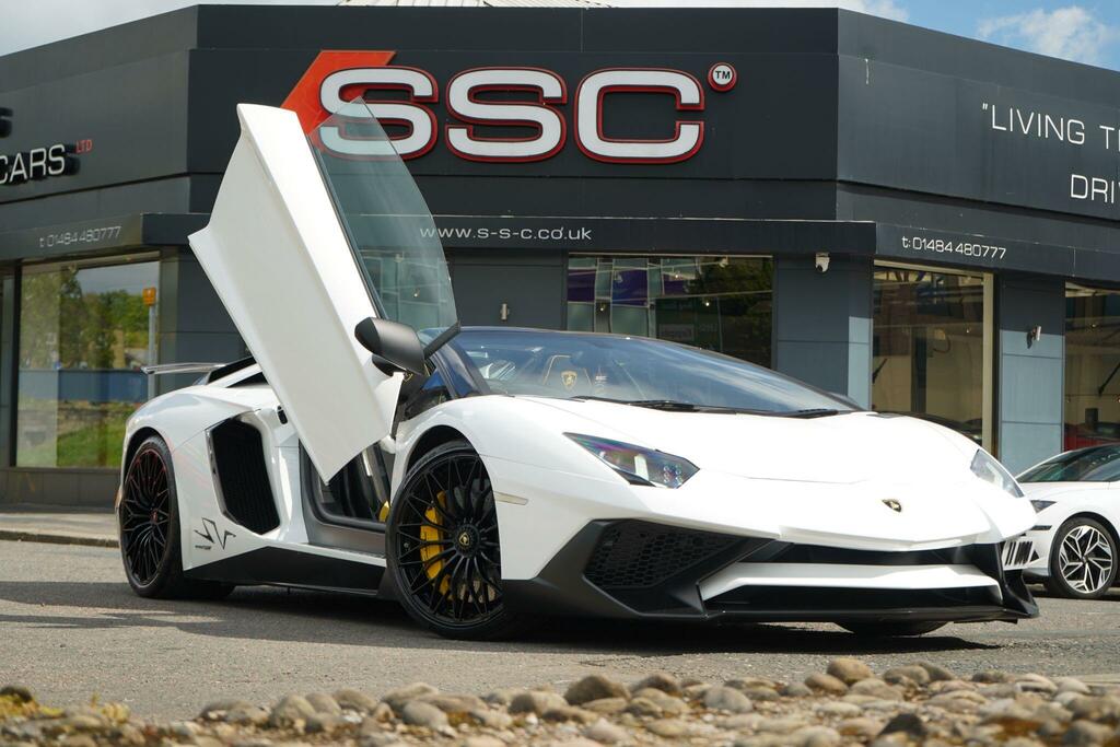 Lamborghini Aventador 6.5 V12 Lp 750-4 Superveloce Roadster Isr 4Wd Euro White