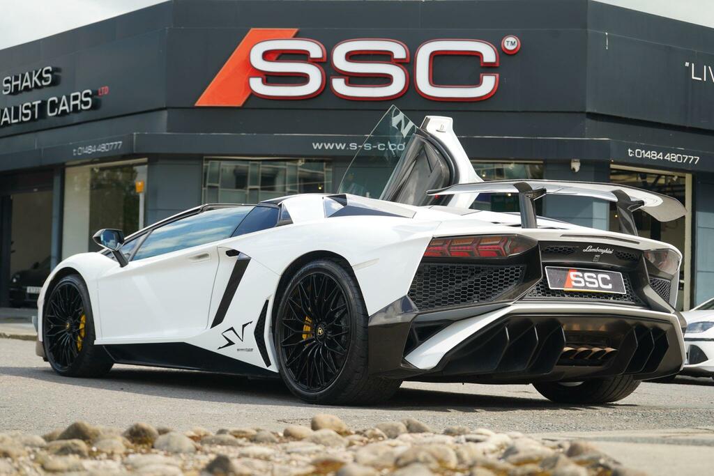 Lamborghini Aventador 6.5 V12 Lp 750-4 Superveloce Roadster Isr 4Wd Euro  White #2