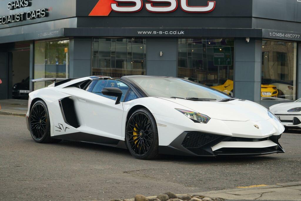 Lamborghini Aventador 6.5 V12 Lp 750-4 Superveloce Roadster Isr 4Wd Euro  White #6