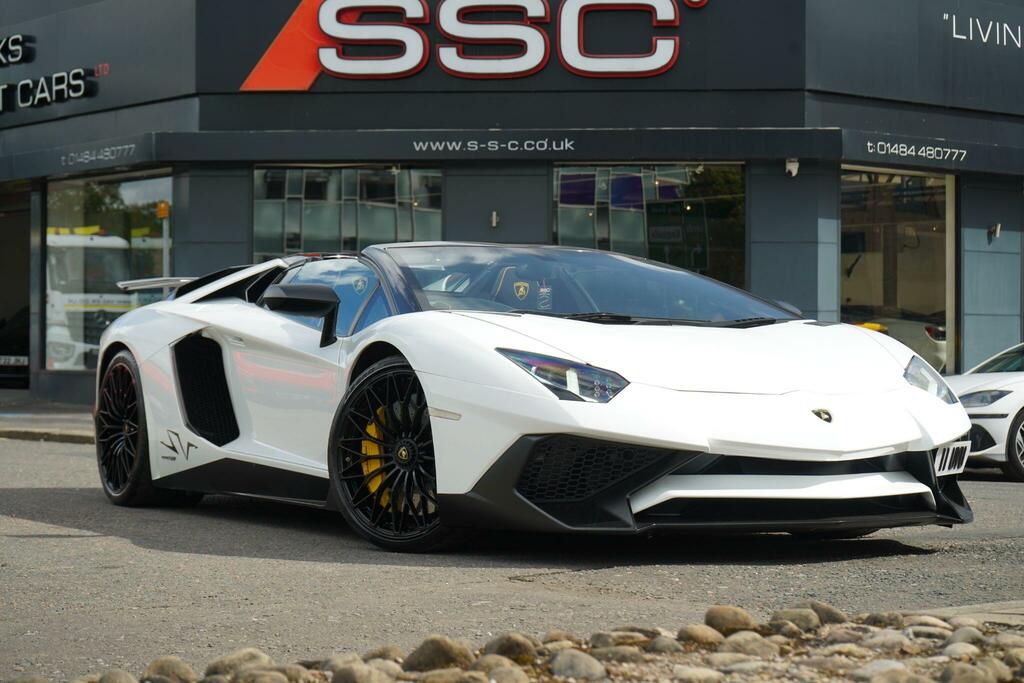 Lamborghini Aventador 6.5 V12 Lp 750-4 Superveloce Roadster Isr 4Wd Euro  White #4
