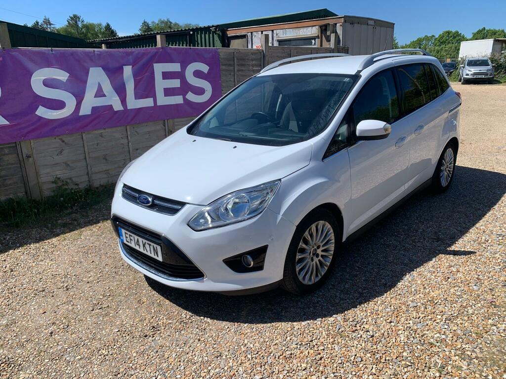 Ford Grand C-Max 1.6 Tdci Titanium Euro 5 White