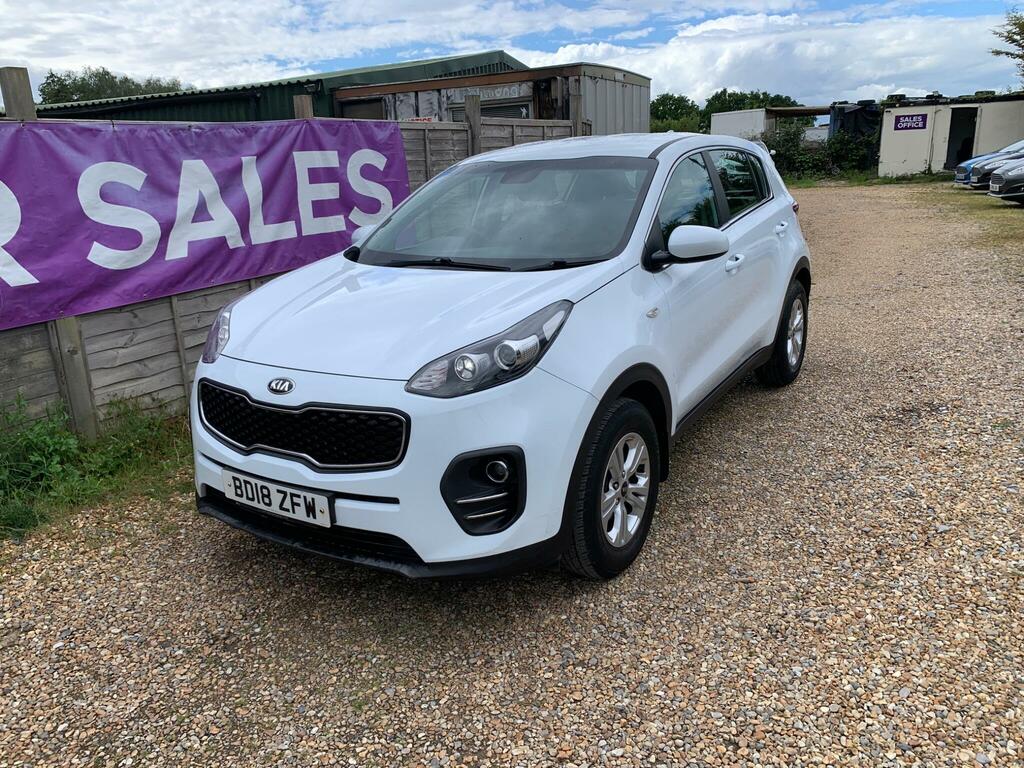 Kia Sportage 1.6 Gdi 1 Euro 6 Ss White
