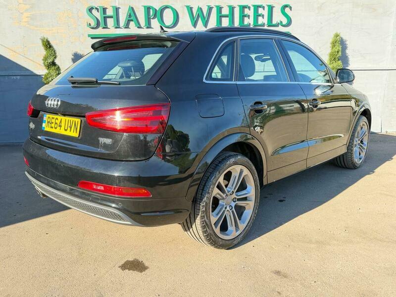Audi Q3 1.4 Tfsi S Line S Tronic Euro 6 S S - 2014 RE64UVN Black #5