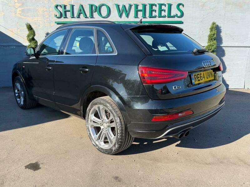 Audi Q3 1.4 Tfsi S Line S Tronic Euro 6 S S - 2014 RE64UVN Black #2