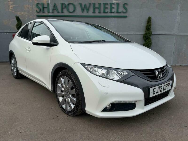 Honda Civic 1.8 I-vtec Ex Gt Euro 5 - 2012 12 Plate White