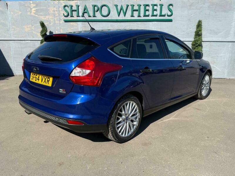 Ford Focus 1.6 Tdci Zetec Euro 5 S S - 2014 64 Plate SF64VXR Blue #5