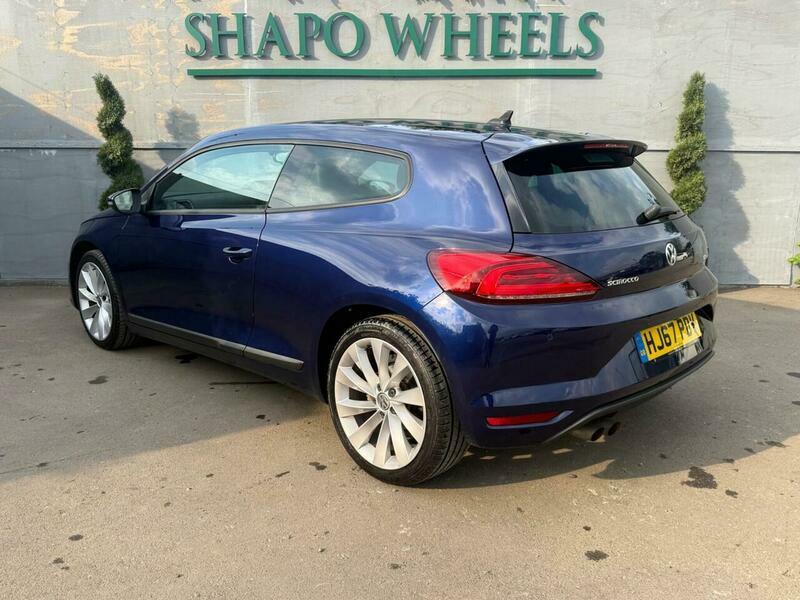 Volkswagen Scirocco 1.4 Tsi Gt Euro 6 S S - 2017 67 Plate HJ67PDV Blue #2