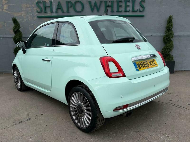 Fiat 500 0.9 Twinair Lounge Euro 6 S S - 2016 66 Pla WN66KXC Green #2