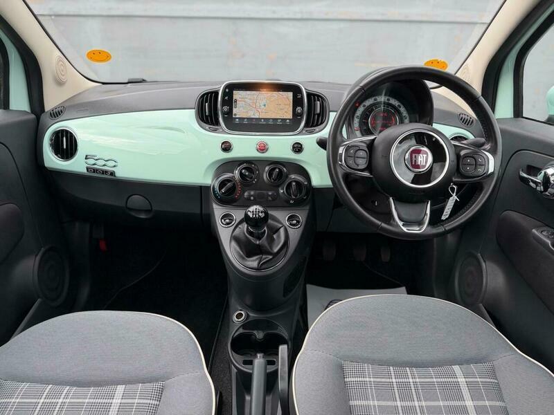 Fiat 500 0.9 Twinair Lounge Euro 6 S S - 2016 66 Pla WN66KXC Green #6