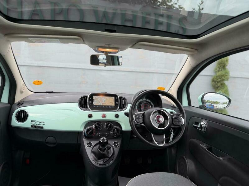 Fiat 500 0.9 Twinair Lounge Euro 6 S S - 2016 66 Pla WN66KXC Green #3