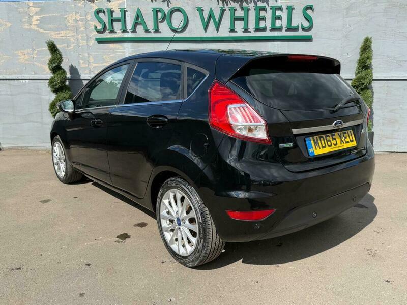 Ford Fiesta 1.0T Ecoboost Titanium X Euro 6 S S - 2015 MD65XEU Black #2