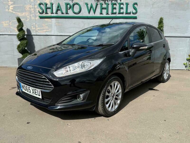 Ford Fiesta 1.0T Ecoboost Titanium X Euro 6 S S - 2015 MD65XEU Black #4