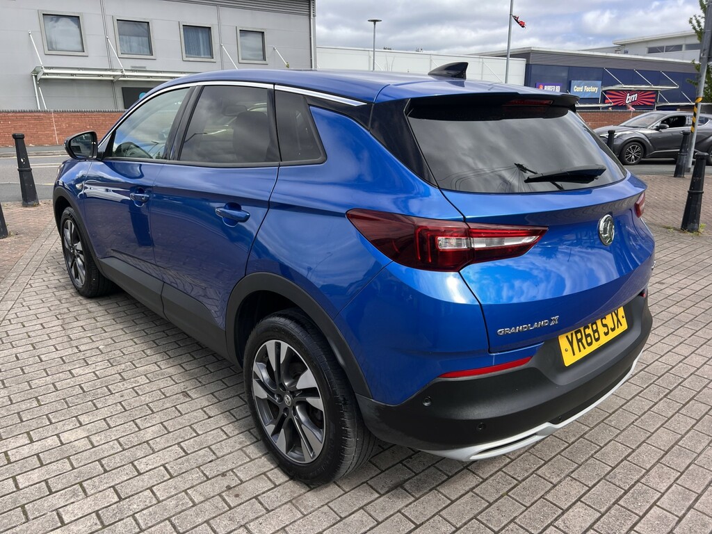 Vauxhall Grandland X Suv 1.5 Turbo D Blueinjection Sport Nav 2018 YR68SJX Blue #4