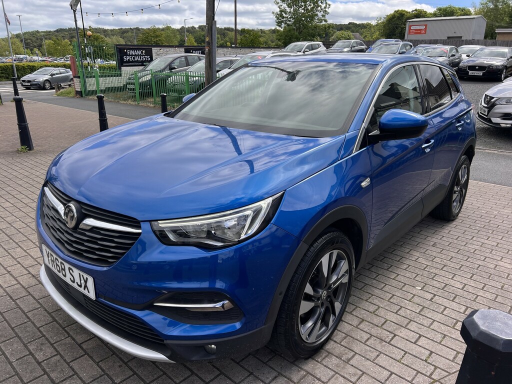 Vauxhall Grandland X Suv 1.5 Turbo D Blueinjection Sport Nav 2018 YR68SJX Blue #2