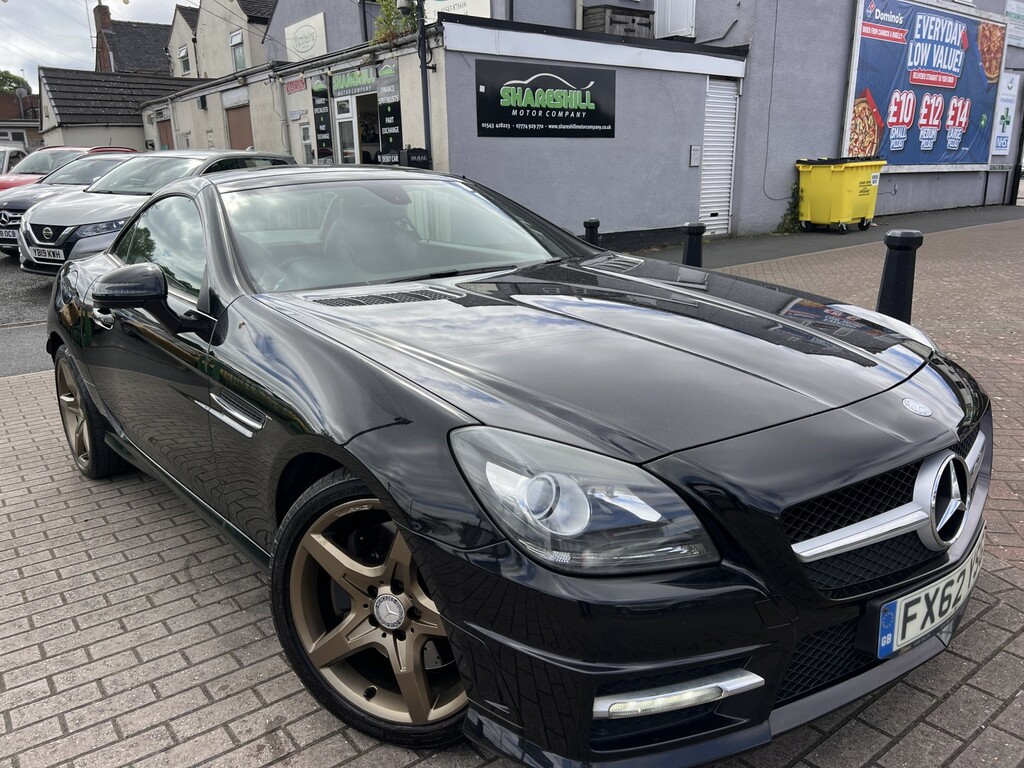 Mercedes-Benz SLK Convertible 2.1 Slk250 Cdi Blueefficiency Amg Spor Black