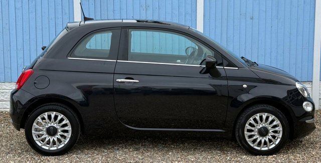 Fiat 500 2018 1.2 Lounge Hatchback Euro 6 WV18SKE Black #4
