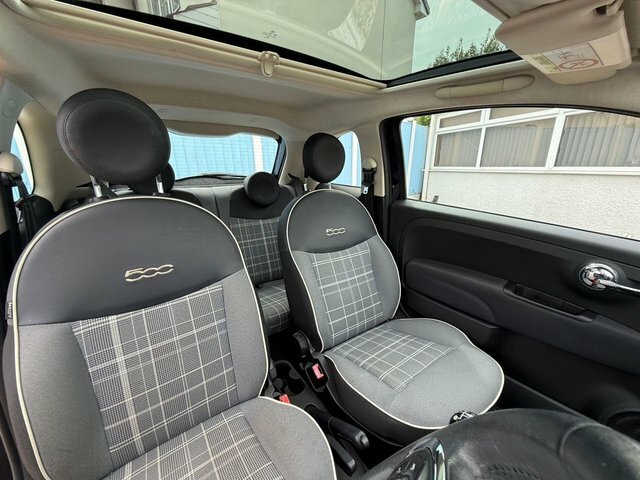 Fiat 500 2018 1.2 Lounge Hatchback Euro 6 WV18SKE Black #6