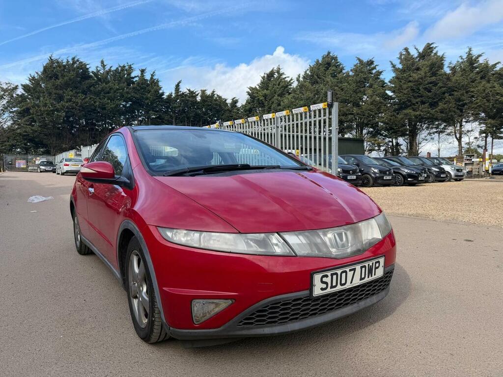 Honda Civic Hatchback 1.8 I-vtec Es 200707 Red