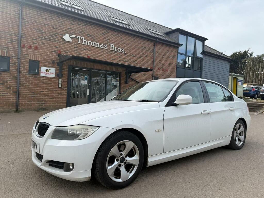BMW 3 Series Saloon 2.0 320D Ed Efficientdynamics Euro 5 Ss YY10TRX White #5