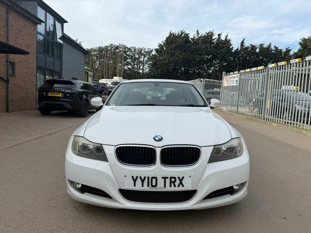 BMW 3 Series Saloon 2.0 320D Ed Efficientdynamics Euro 5 Ss YY10TRX White #3