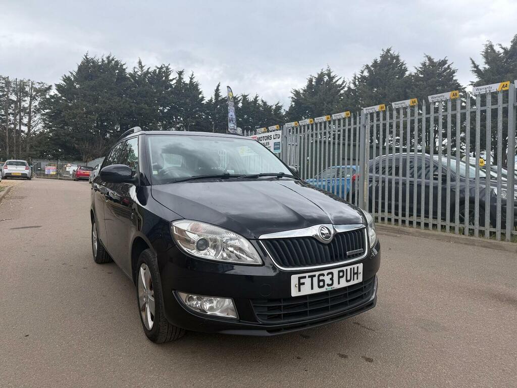 Skoda Fabia Estate 1.2 Tdi Greenline Ii Euro 5 Ss 2014 Black