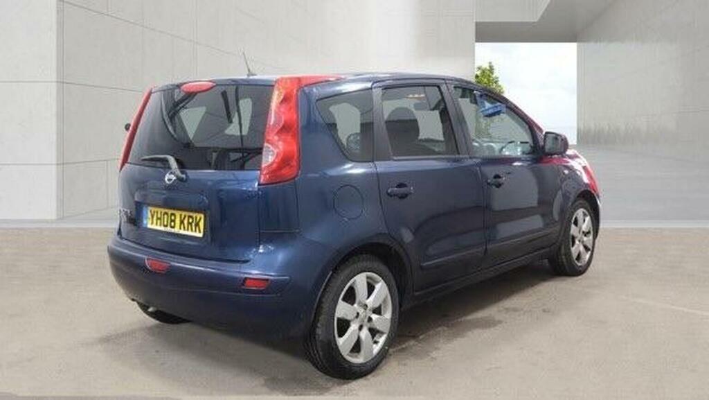 Nissan Note Hatchback 1.6 16V Tekna Euro 4 200808 YH08KRK Blue #4