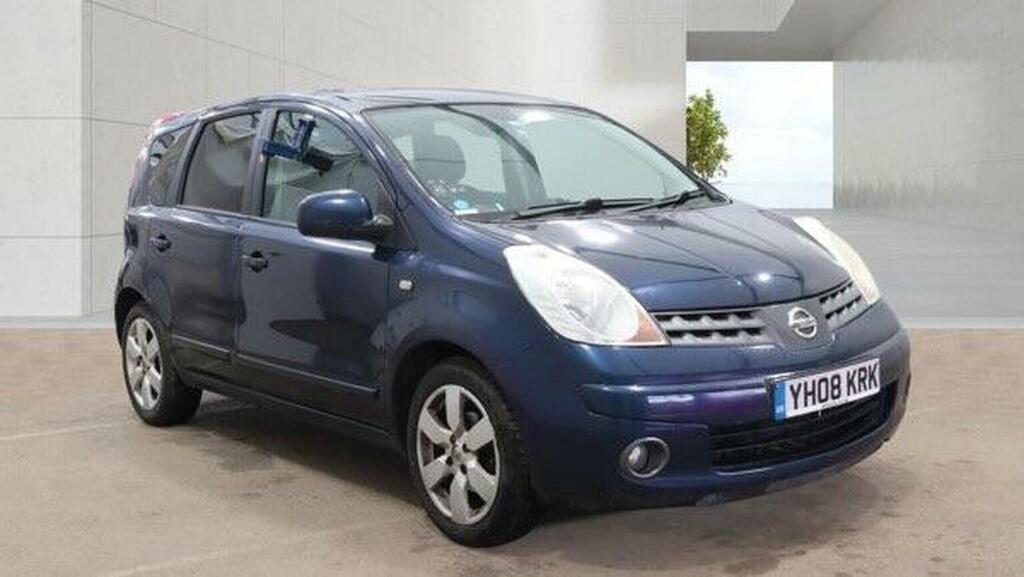 Nissan Note Hatchback 1.6 16V Tekna Euro 4 200808 Blue