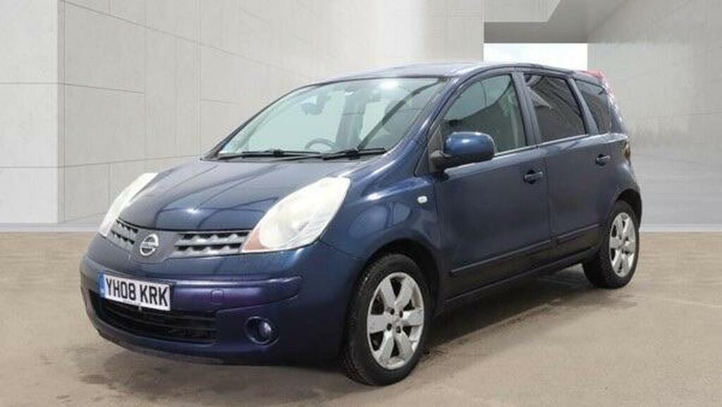 Nissan Note Hatchback 1.6 16V Tekna Euro 4 200808 YH08KRK Blue #3