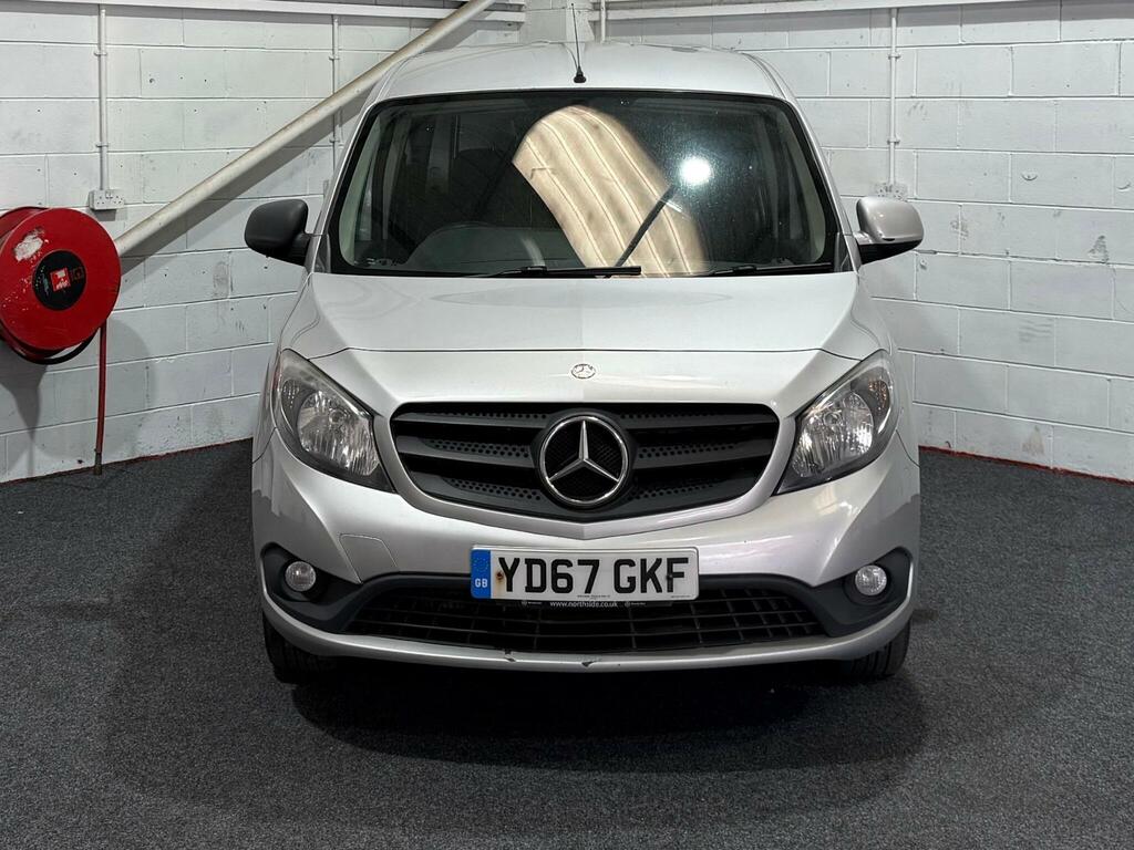 Mercedes-Benz CITAN 1.5 111 Cdi Crew Van L3 Euro 5 6Dr 5 Seat YD67GKF Silver #2
