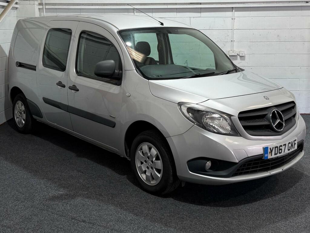 Mercedes-Benz CITAN 1.5 111 Cdi Crew Van L3 Euro 5 6Dr 5 Seat Silver