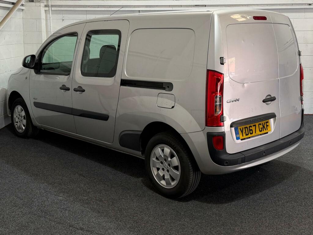Mercedes-Benz CITAN 1.5 111 Cdi Crew Van L3 Euro 5 6Dr 5 Seat YD67GKF Silver #4