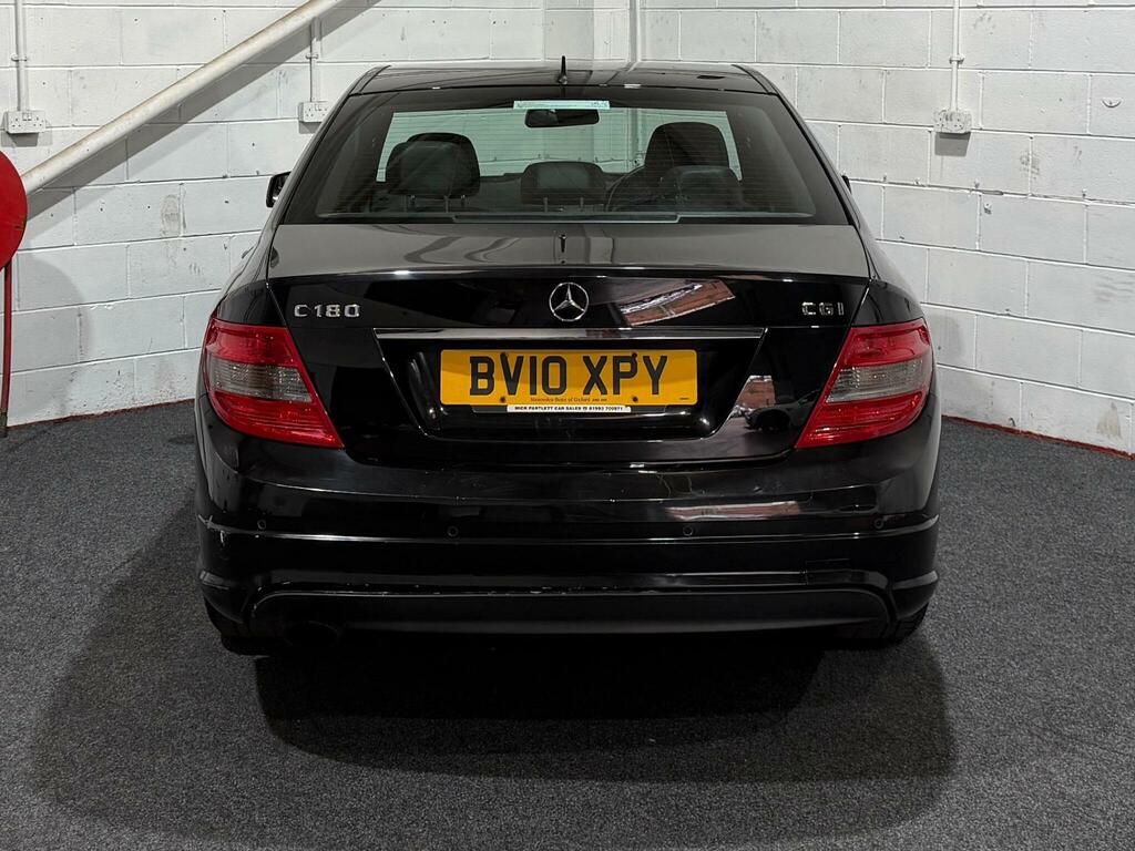 Mercedes-Benz C Class 1.8 C180 Blueefficiency Sport Euro 5 BV10XPY Black #5
