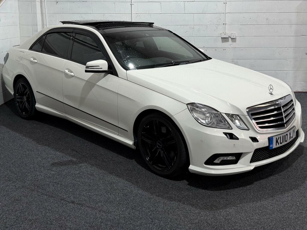 Mercedes-Benz E Class 3.0 E350 Cdi V6 Blueefficiency Sport G-tronic Euro White