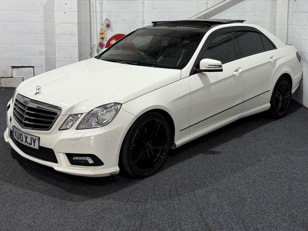 Mercedes-Benz E Class 3.0 E350 Cdi V6 Blueefficiency Sport G-tronic Euro KU10XJY White #3