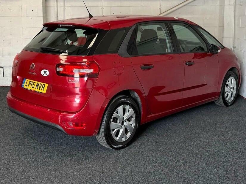 Citroen C4 Picasso 1.6 Hdi Vtr Euro 5 LP15MVR Red #6
