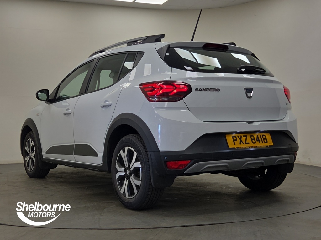 Dacia Sandero Stepway New Sandero Stepway Prestige 1.0 Tce 90 PXZ8418 White #2