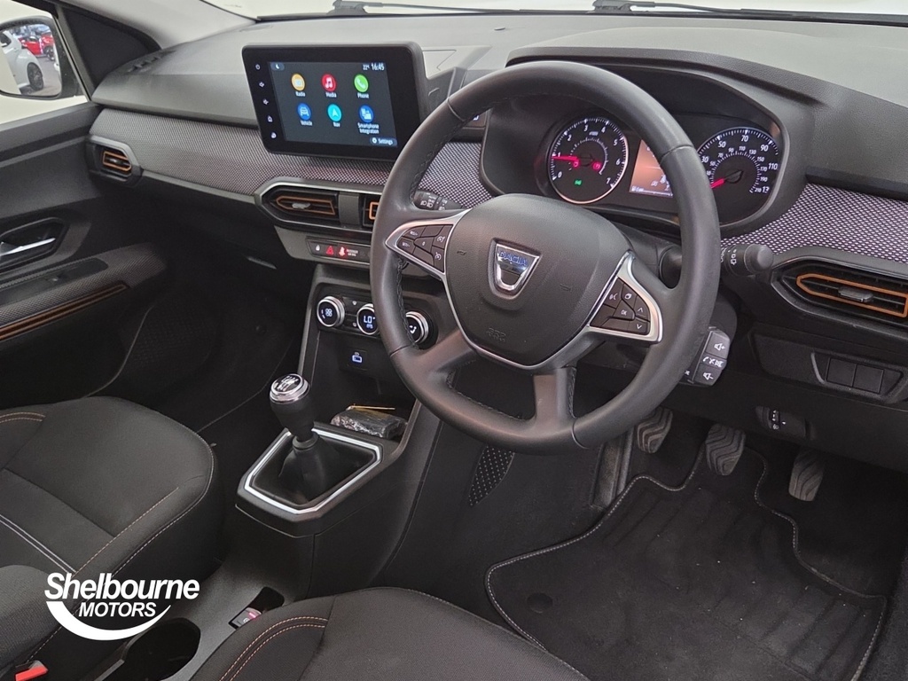 Dacia Sandero Stepway New Sandero Stepway Prestige 1.0 Tce 90 PXZ8418 White #4