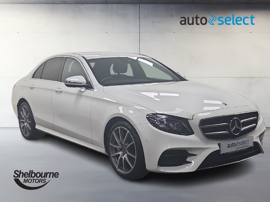 Mercedes-Benz E Class E Class 2.0 E220d Amg Line Edition Premium Saloo White