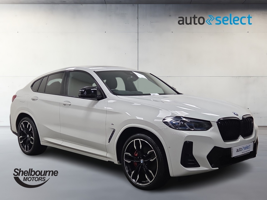 BMW X4 X4 3.0 M40d Mht Suv Hybrid Xdrive White