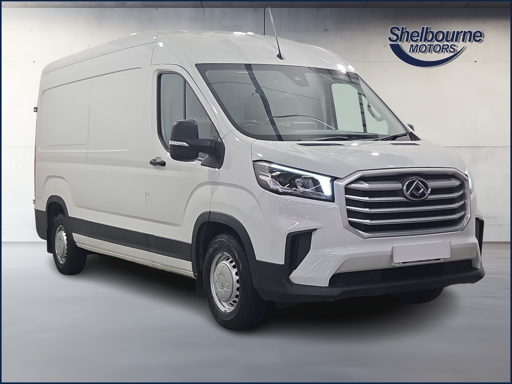 Maxus Deliver 9 Deliver 9 2.0 D20 Panel Van Fwd WP73GGZ White