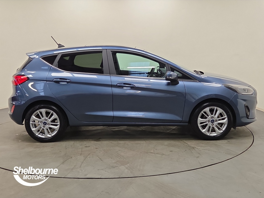 Ford Fiesta Fiesta Hatchback 1.0 Ecoboost Hybrid Mhev 125 Tita RXZ3971 Blue #3