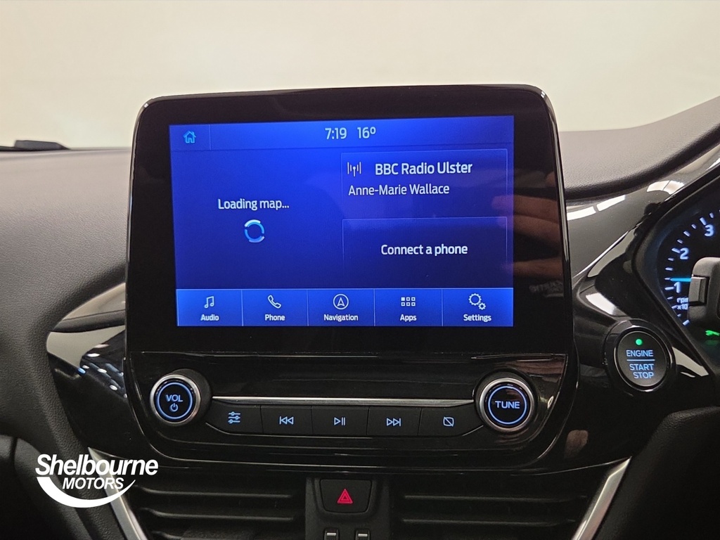 Ford Fiesta Fiesta Hatchback 1.0 Ecoboost Hybrid Mhev 125 Tita RXZ3971 Blue #5