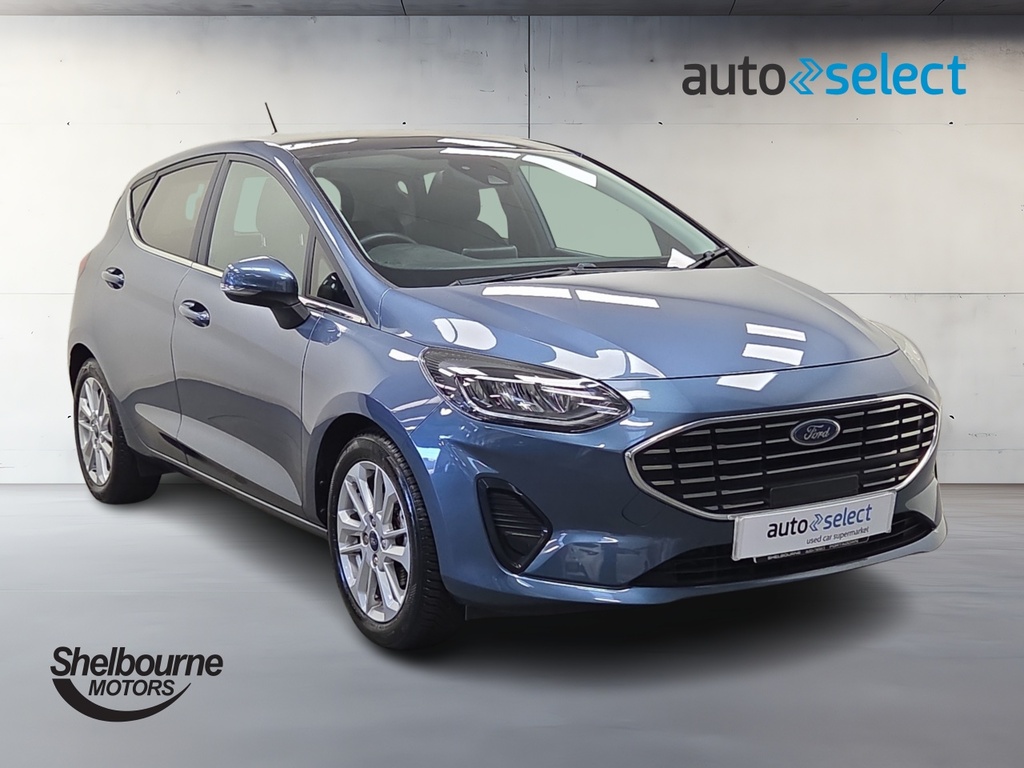 Ford Fiesta Fiesta Hatchback 1.0 Ecoboost Hybrid Mhev 125 Tita Blue