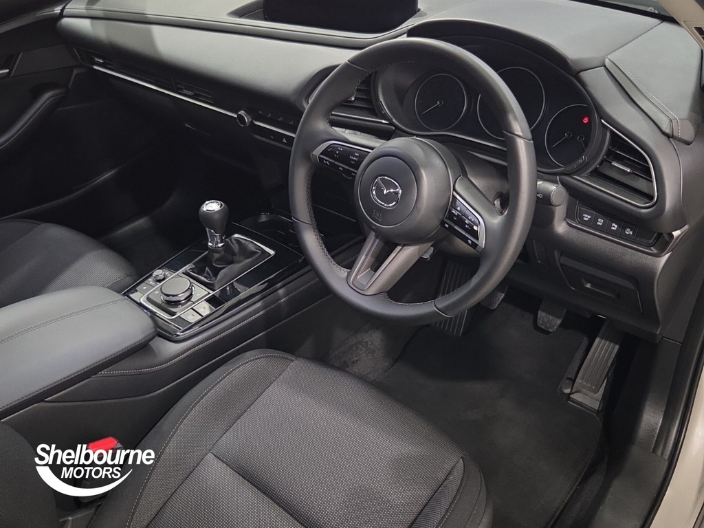 Mazda CX-30 Cx-30 Hatchback 2.5 E-skyactiv G Mhev 140 Prime- SP25EWZ Silver #4