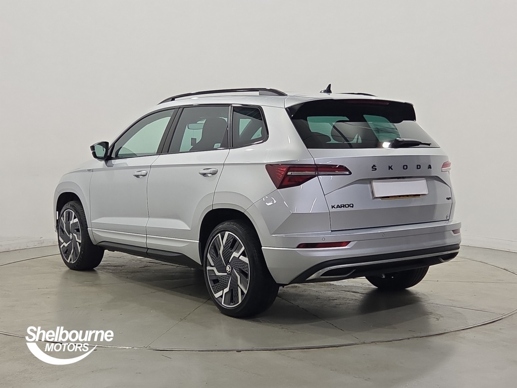Skoda Karoq Skoda Karoq 2.0 Tsi Sportline Suv Dsg 4 AMZ4327 Silver #2