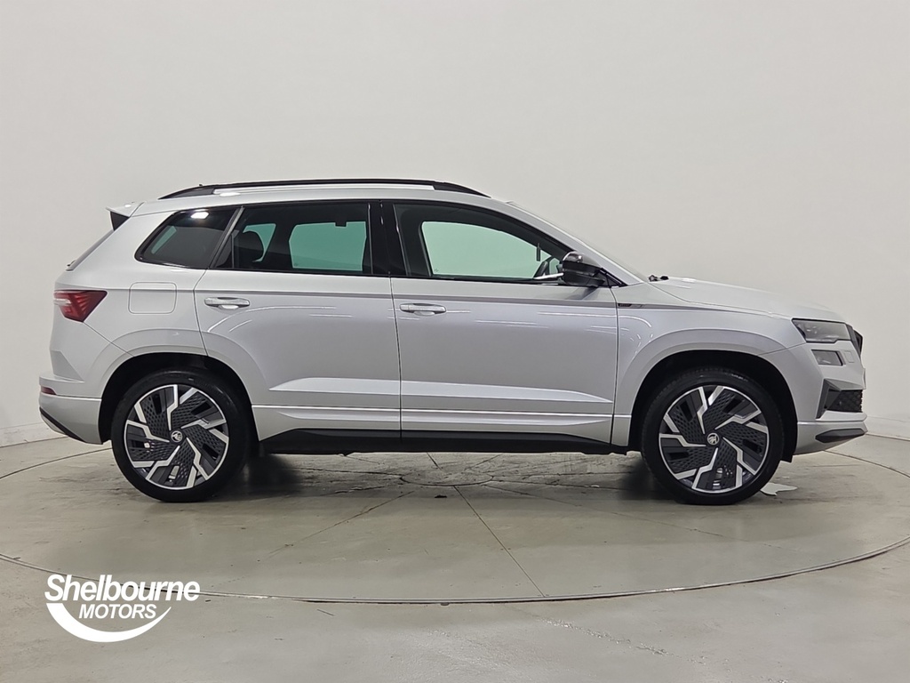 Skoda Karoq Skoda Karoq 2.0 Tsi Sportline Suv Dsg 4 AMZ4327 Silver #3