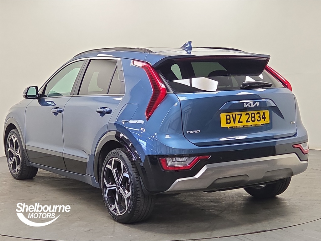 Kia Niro Niro Estate 1.6 Gdi Hybrid 4 Dct BVZ2834 Blue #2