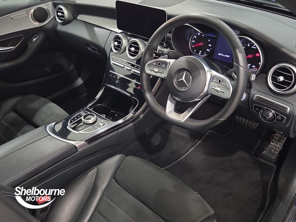 Mercedes-Benz C Class C Class 2.0 C300 Amg Line Saloon G-tron BMZ3080 Blue #4
